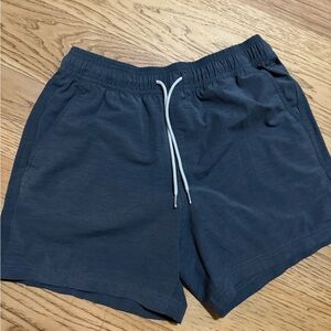 RSQ Men's Dark Blue/Gray Athletic Shorts